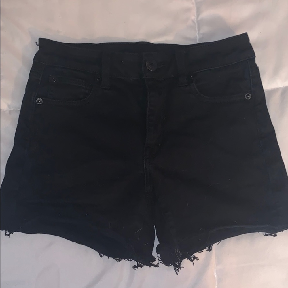 American Eagle Black Shorts